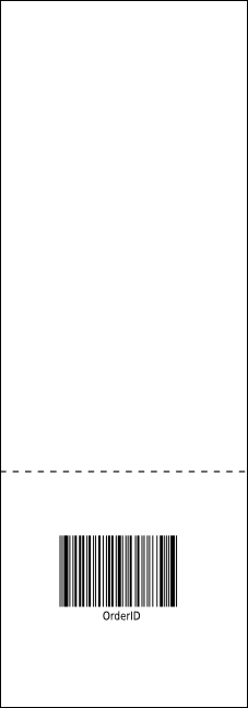 Snow White Raffle Ticket Product Back