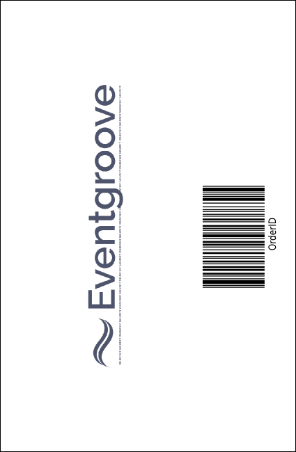 Food Festival Drink Ticket Product Back