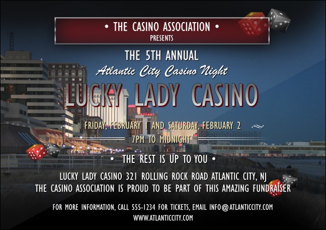 Atlantic City Postcard Product Front