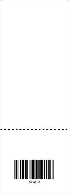 Hollywood Skyline Event Ticket Product Back