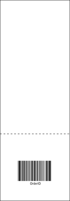 Tennis Camp Raffle Ticket Product Back