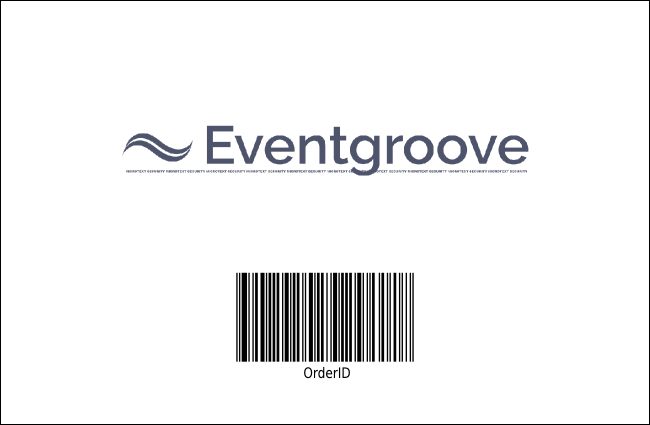 Music Event Drink Ticket Redesigned Product Product Back