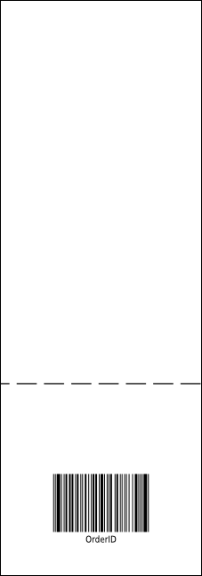 Golf Water Hazard Reserved Event Ticket Product Back