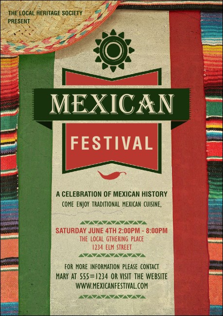 Mexican Hat Postcard Mailer