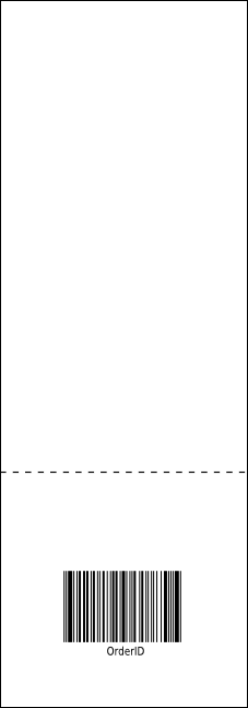 Baseball Raffle Ticket Product Back