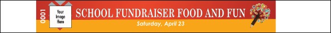 Fundraiser Education Premium Synthetic Wristband Product Front