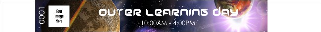 Outer Space Premium Synthetic Wristband