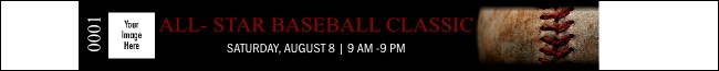 Baseball Stiches Premium Synthetic Wristband