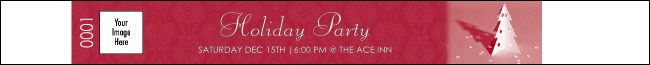 Paper Tree Red Premium Synthetic Wristband
