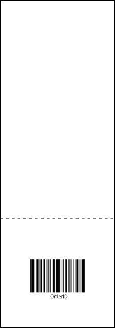 Hanukkah Abstract Event Ticket Product Back