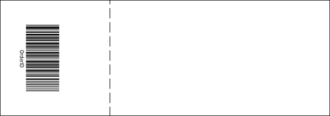 Violin Event Ticket (brown) Product Back