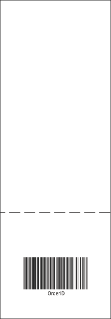 Ballet General Admission Ticket Product Back