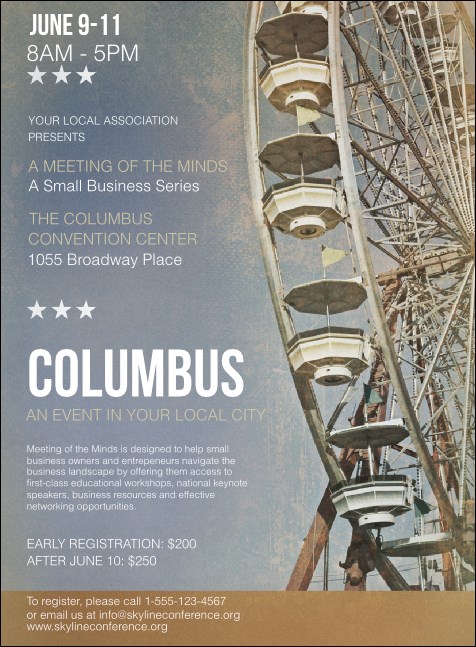 Columbus Invitation