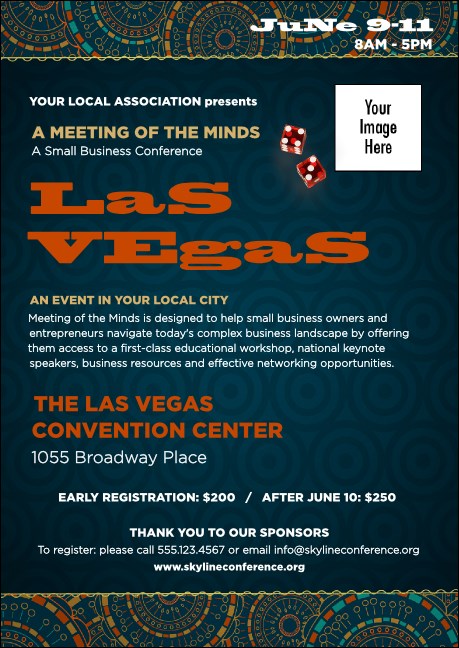 Las Vegas Lucky Postcard Product Front