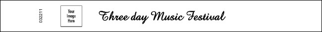 Music Festival Classic Wristband