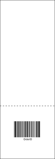Winter Raffle Ticket Product Back