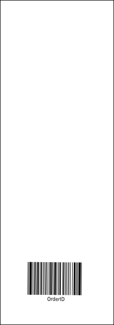 Classical Music Event Ticket Product Back